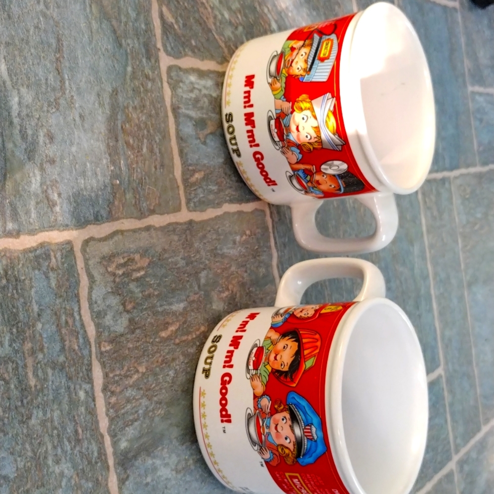 Vintage Campbell's soup cups